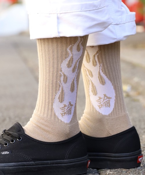 LONELY/論理（ロンリー）の「LONELY(論理)/ロンリー ONIBI 3PSOCCKS 靴下 カラーソックス ブランドロゴ ストリート（ソックス/靴下・メンズ・マルチ・ONE SIZE）」の17枚目の写真