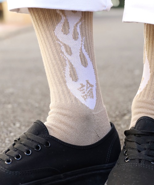 LONELY/論理（ロンリー）の「LONELY(論理)/ロンリー ONIBI 3PSOCCKS 靴下 カラーソックス ブランドロゴ ストリート（ソックス/靴下・メンズ・マルチ・ONE SIZE）」の19枚目の写真