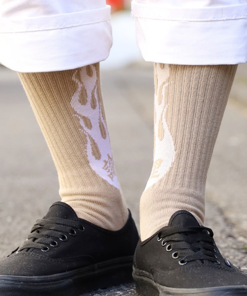 LONELY/論理（ロンリー）の「LONELY(論理)/ロンリー ONIBI 3PSOCCKS 靴下 カラーソックス ブランドロゴ ストリート（ソックス/靴下・メンズ・マルチ・ONE SIZE）」の16枚目の写真