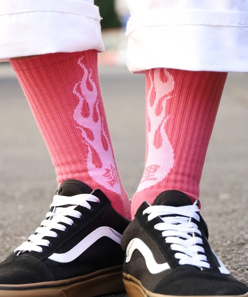 LONELY/論理（ロンリー）の「LONELY(論理)/ロンリー ONIBI 3PSOCCKS 靴下 カラーソックス ブランドロゴ ストリート（ソックス/靴下・メンズ・マルチ・ONE SIZE）」の20枚目の写真