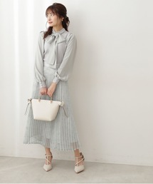 PROPORTION BODY DRESSING | シアープリーツスカート / 1212120102(スカート)