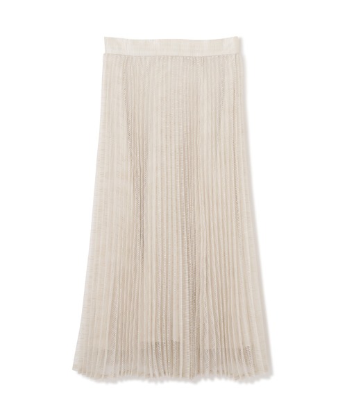 PROPORTION BODY DRESSING(プロポーションボディドレッシング)の「シアープリーツスカート / 1212120102(スカート・レディース・オフホワイト/ライトグリーン・SMALL/MEDIUM)」の9枚目の写真