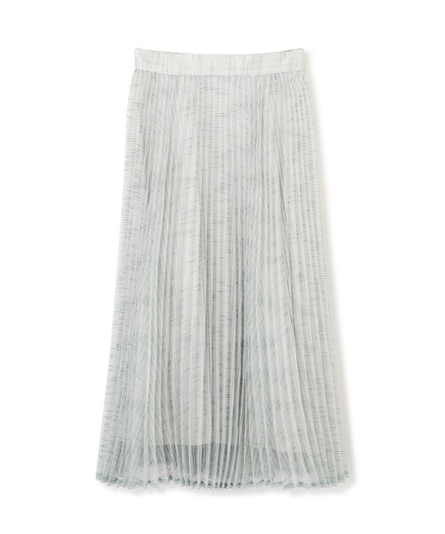 PROPORTION BODY DRESSING(プロポーションボディドレッシング)の「シアープリーツスカート / 1212120102(スカート・レディース・オフホワイト/ライトグリーン・SMALL/MEDIUM)」の13枚目の写真