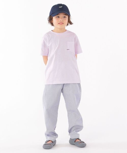 SHIPS(シップス)の「SHIPS KIDS:ワンポイント ロゴ キャップ(キャップ・キッズ・ベージュ/ピンク/ライトグリーン/ネイビー/イエロー・ONE SIZE)」の22枚目の写真