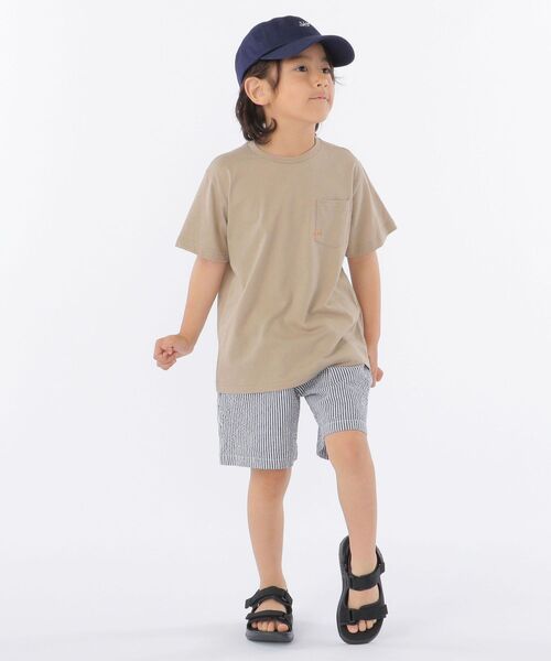 SHIPS(シップス)の「SHIPS KIDS:ワンポイント ロゴ キャップ(キャップ・キッズ・ベージュ/ピンク/ライトグリーン/ネイビー/イエロー・ONE SIZE)」の17枚目の写真