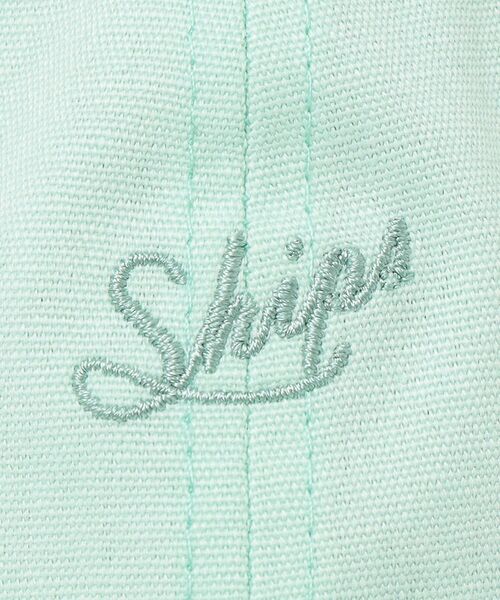 SHIPS(シップス)の「SHIPS KIDS:ワンポイント ロゴ キャップ(キャップ・キッズ・ベージュ/ピンク/ライトグリーン/ネイビー/イエロー・ONE SIZE)」の7枚目の写真
