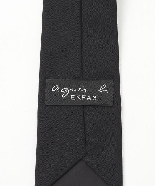 agnes b.（アニエスベー）の「SF65 E CRAVATE キッズ レザールネクタイ（その他・キッズ・ブラック・FREE）」の5枚目の写真