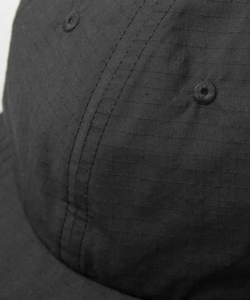 Basiquenti（ベーシックエンティ）の「CORDURA×オーガニックコットン（日本製生地） ソフトつば リップストップ ドローコードアジャスター キャンプキャップ（キャップ・メンズ・ブラック/ベージュ/グレー/カーキ・FREE）」の16枚目の写真