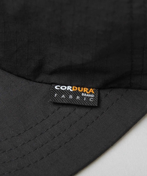 Basiquenti（ベーシックエンティ）の「CORDURA×オーガニックコットン（日本製生地） ソフトつば リップストップ ドローコードアジャスター キャンプキャップ（キャップ・メンズ・ブラック/ベージュ/グレー/カーキ・FREE）」の17枚目の写真