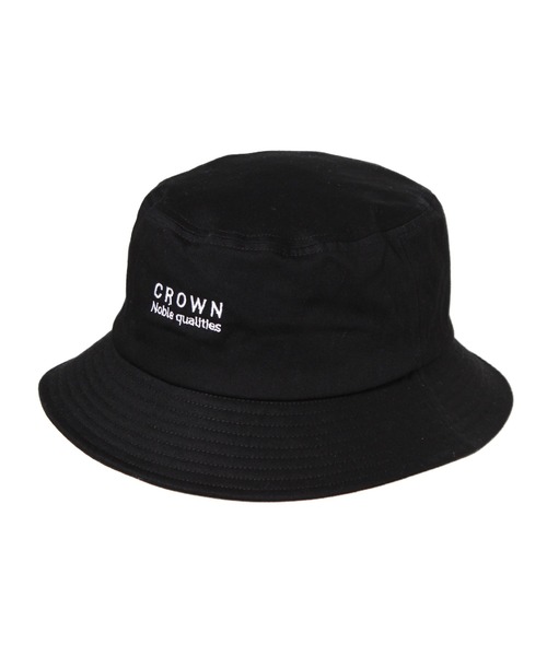 14+（イチヨンプラス）の「親子刺繍バケットハット（ハット・レディース・ブラック/ベージュ/オフホワイト・52cm/54cm/M/L/54㎝）」の16枚目の写真