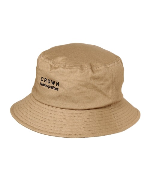 14+（イチヨンプラス）の「親子刺繍バケットハット（ハット・レディース・ブラック/ベージュ/オフホワイト・52cm/54cm/M/L/54㎝）」の15枚目の写真