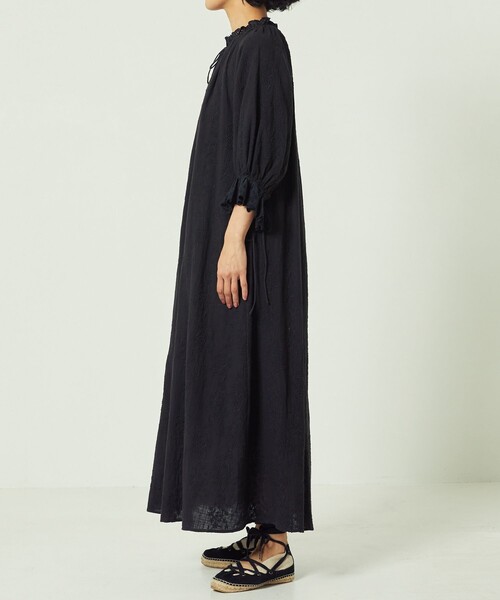 Freada/フリーダインド総刺繍パフスリーブワンピース