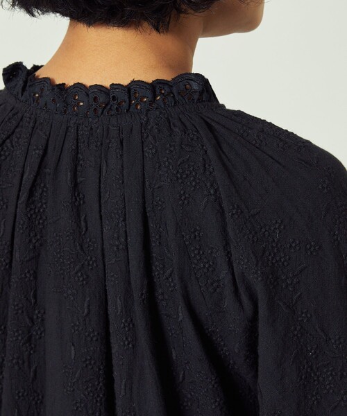 Freada/フリーダインド総刺繍パフスリーブワンピース