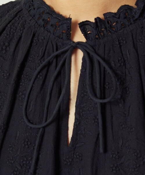 Freada/フリーダインド総刺繍パフスリーブワンピース