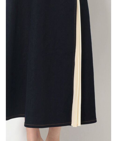 RESEXXY（リゼクシー）の「コルセットデニムワンピース（ジャンパースカート・レディース・ブラック/インディゴブルー/アイボリー・FREE）」の6枚目の写真