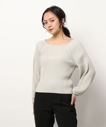 flower | スパークルパフニット(ニット/セーター)