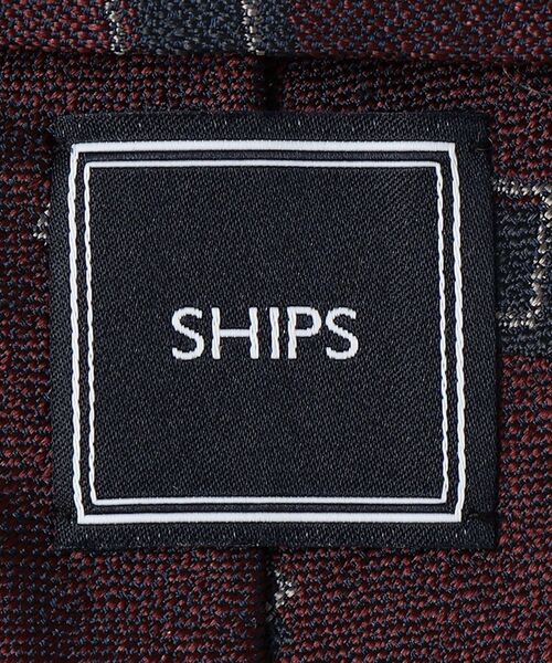 SHIPS（シップス）の「SHIPS: スクエア コモン ネクタイ（ネクタイ・メンズ・ロイヤルブルー/ブラウン/ネイビー/ワイン/ライトブルー・6）」の7枚目の写真