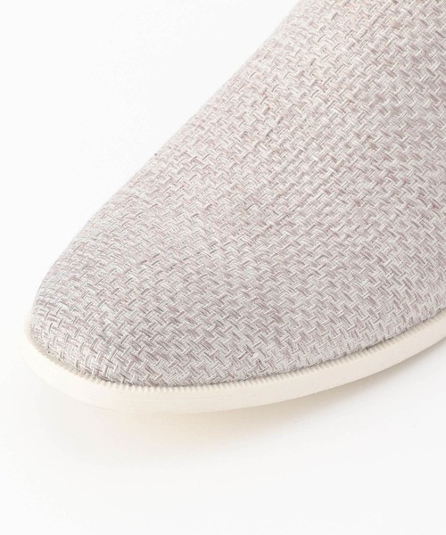 NICOLE CLUB FOR MEN（ニコルクラブフォーメン）の「ファブリックスリッポン（スリッポン・メンズ・ブラック/グレー/オフホワイト/ネイビー系・25.5cm/26.5cm/27.5cm）」の5枚目の写真