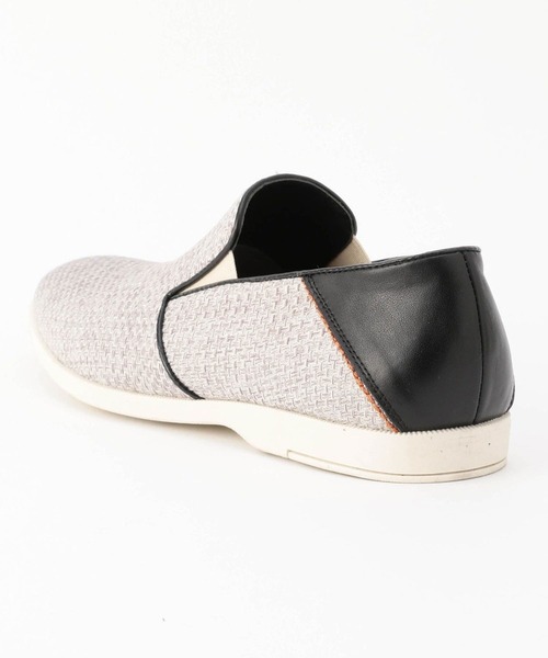 NICOLE CLUB FOR MEN（ニコルクラブフォーメン）の「ファブリックスリッポン（スリッポン・メンズ・ブラック/グレー/オフホワイト/ネイビー系・25.5cm/26.5cm/27.5cm）」の11枚目の写真