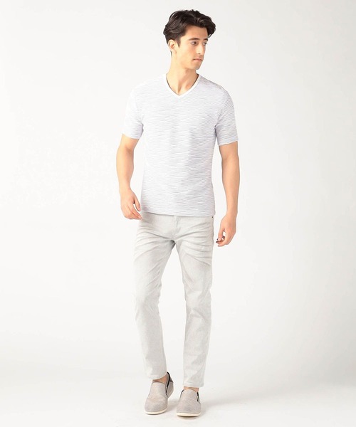 NICOLE CLUB FOR MEN（ニコルクラブフォーメン）の「ファブリックスリッポン（スリッポン・メンズ・ブラック/グレー/オフホワイト/ネイビー系・25.5cm/26.5cm/27.5cm）」の13枚目の写真