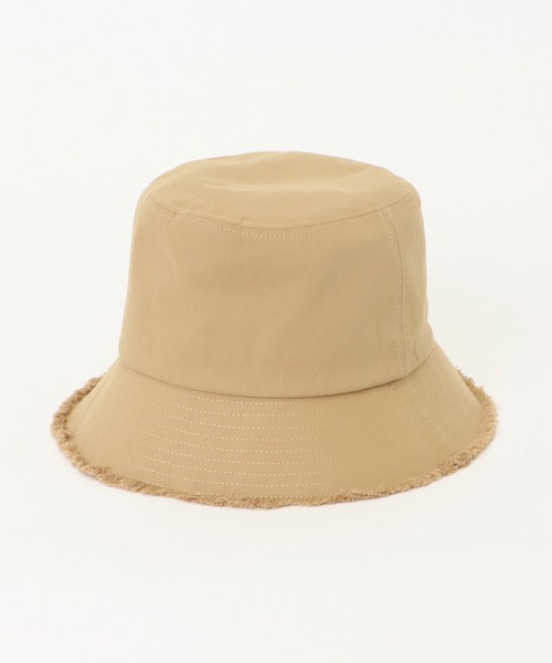 ikka（イッカ）の「UVフリンジバケットハット（ハット・レディース・ブラック/ベージュ/オフホワイト・FREE）」の14枚目の写真