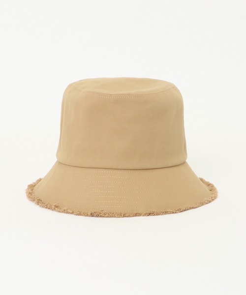 ikka（イッカ）の「UVフリンジバケットハット（ハット・レディース・ブラック/ベージュ/オフホワイト・FREE）」の10枚目の写真