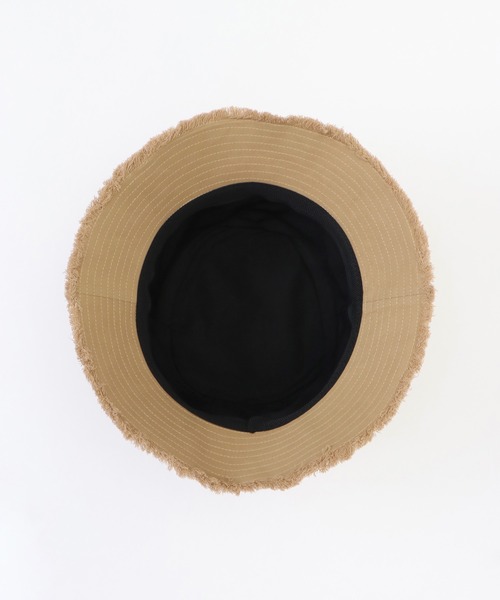 ikka（イッカ）の「UVフリンジバケットハット（ハット・レディース・ブラック/ベージュ/オフホワイト・FREE）」の11枚目の写真