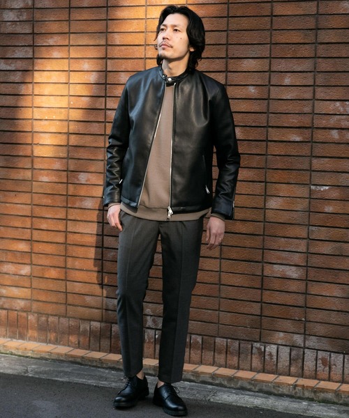 URBAN RESEARCH ROSSO MEN（アーバンリサーチロッソメン）の「『XLサイズあり』TWトロテーパードイージースラックス（スーツパンツ・メンズ・チャコールグレー/ストライプ/チェック・MEDIUM/LARGE/X-LARGE）」の21枚目の写真