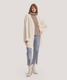 カシミヤリラクシーカーディガン