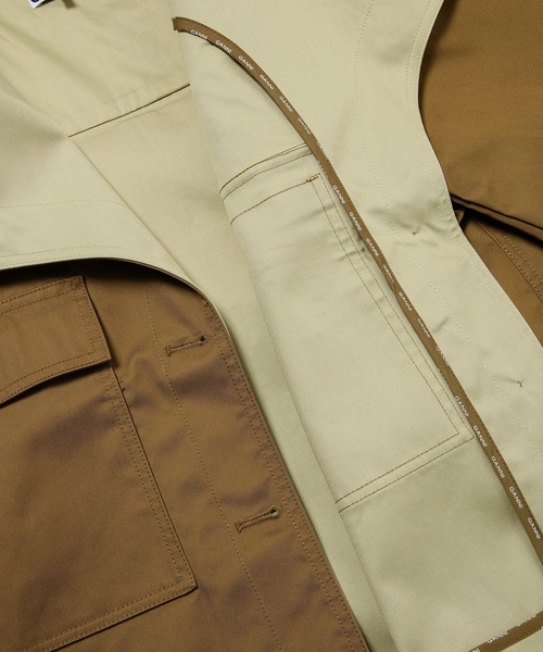 GANNI（ガニー）の「Double Twill（シャツ/ブラウス・レディース・ブラウン・36/34）」の3枚目の写真