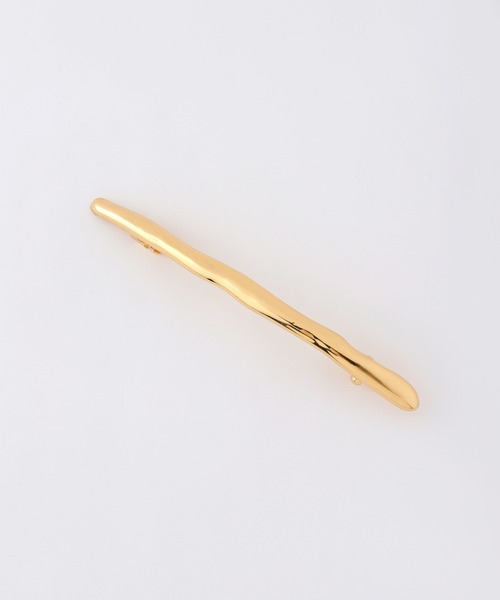 ANEMONE（アネモネ）の「ニュアンスメタルバレッタ（バレッタ/ヘアクリップ・レディース・ゴールド/シルバー・FREE）」の4枚目の写真