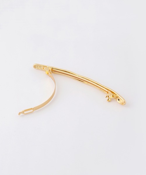 ANEMONE（アネモネ）の「ニュアンスメタルバレッタ（バレッタ/ヘアクリップ・レディース・ゴールド/シルバー・FREE）」の7枚目の写真