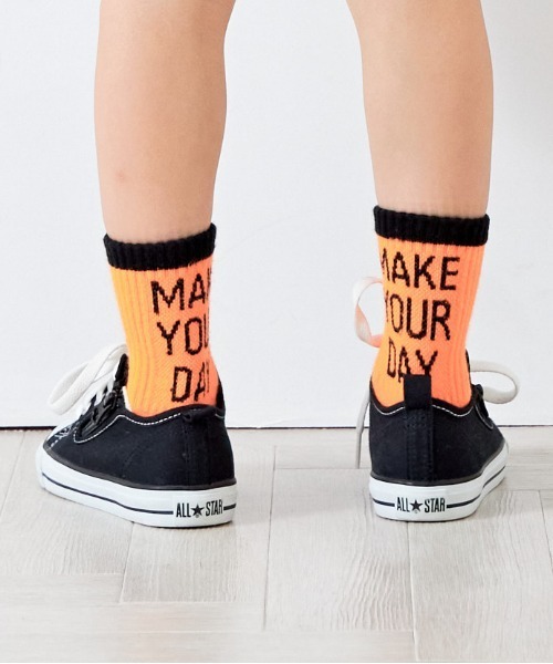 MAKE YOUR DAY（メイクユアデイ）の「MYDソックスセット（ソックス/靴下・キッズ・ライム/ブルー/ピンク/レッド/シルバーグレー/ラベンダー/オフホワイト/グリーン/モカ/ネイビー/パープル・24/15 /18/21）」の17枚目の写真
