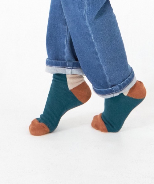 MAKE YOUR DAY（メイクユアデイ）の「MYDソックスセット（ソックス/靴下・キッズ・ライム/ブルー/ピンク/レッド/シルバーグレー/ラベンダー/オフホワイト/グリーン/モカ/ネイビー/パープル・24/15 /18/21）」の20枚目の写真