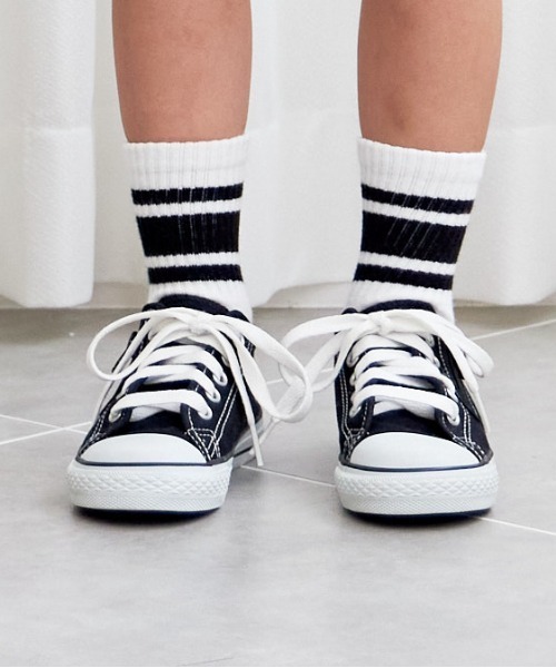 MAKE YOUR DAY（メイクユアデイ）の「MYDソックスセット（ソックス/靴下・キッズ・ライム/ブルー/ピンク/レッド/シルバーグレー/ラベンダー/オフホワイト/グリーン/モカ/ネイビー/パープル・24/15 /18/21）」の22枚目の写真