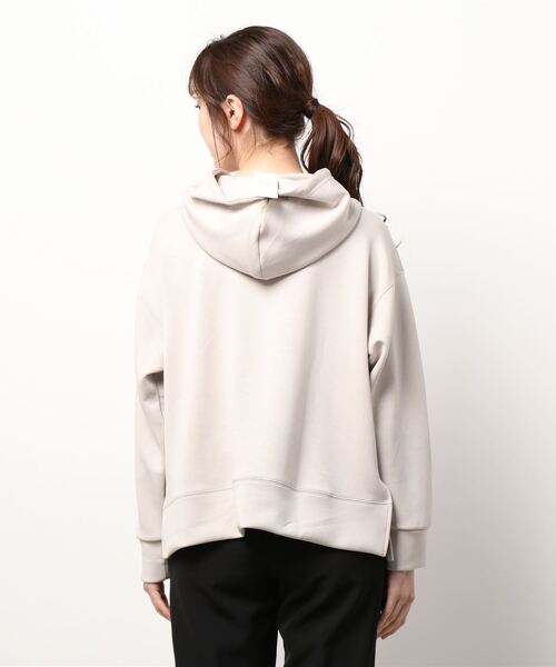 Te chichi TERRASSE（テチチテラス）の「ダンボールニットパーカー（パーカー・レディース・オフホワイト/サックスブルー/ベージュ・ﾌﾘ-）」の5枚目の写真