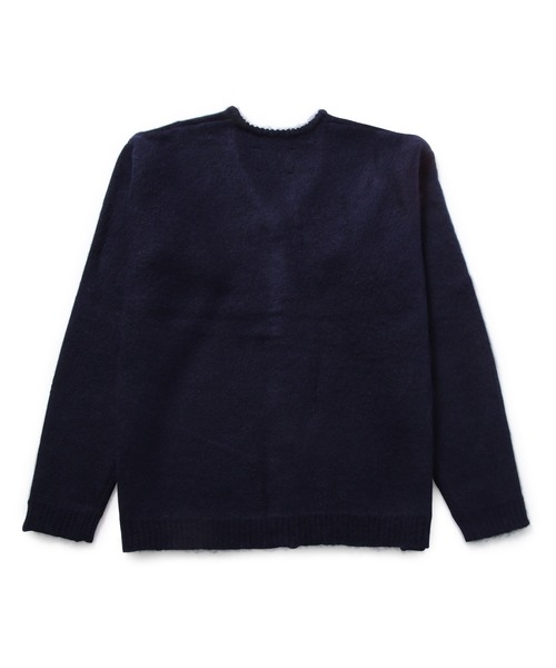 TOWNCRAFT】SHAGGY SOLID CARDIGAN
