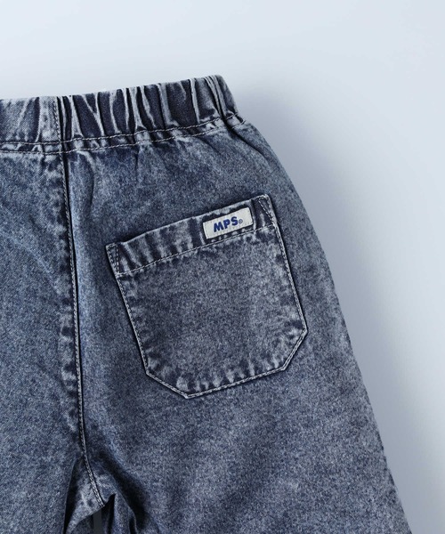 MPS(エムピーエス)の「【接触冷感】【MPS】デニムショートパンツ(デニムパンツ・キッズ・ブルー/ライトインディゴブルー/ダークインディゴブルー/ブラック・105/120/130/140/150)」の19枚目の写真