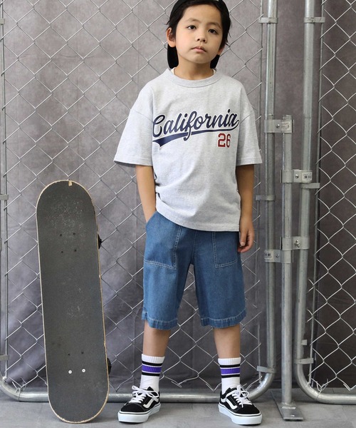 MPS(エムピーエス)の「【接触冷感】【MPS】デニムショートパンツ(デニムパンツ・キッズ・ブルー/ライトインディゴブルー/ダークインディゴブルー/ブラック・105/120/130/140/150)」の10枚目の写真