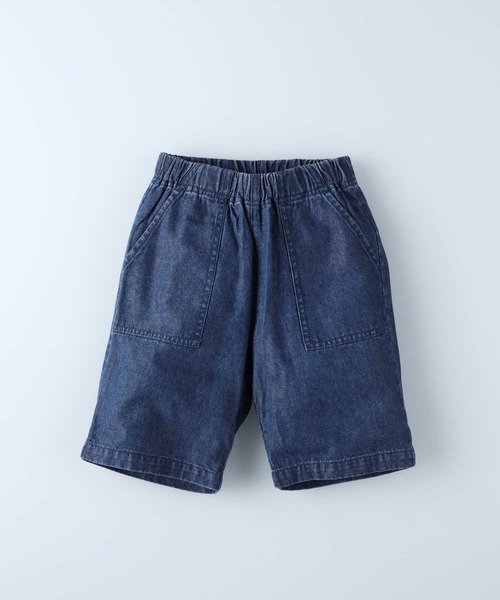MPS(エムピーエス)の「【接触冷感】【MPS】デニムショートパンツ(デニムパンツ・キッズ・ブルー/ライトインディゴブルー/ダークインディゴブルー/ブラック・105/120/130/140/150)」の22枚目の写真