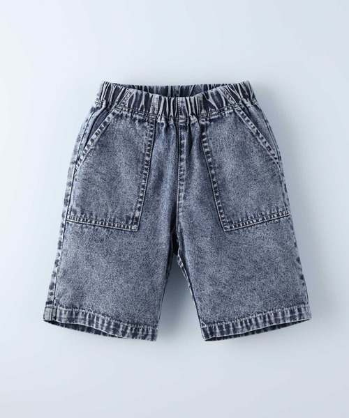 MPS(エムピーエス)の「【接触冷感】【MPS】デニムショートパンツ(デニムパンツ・キッズ・ブルー/ライトインディゴブルー/ダークインディゴブルー/ブラック・105/120/130/140/150)」の17枚目の写真