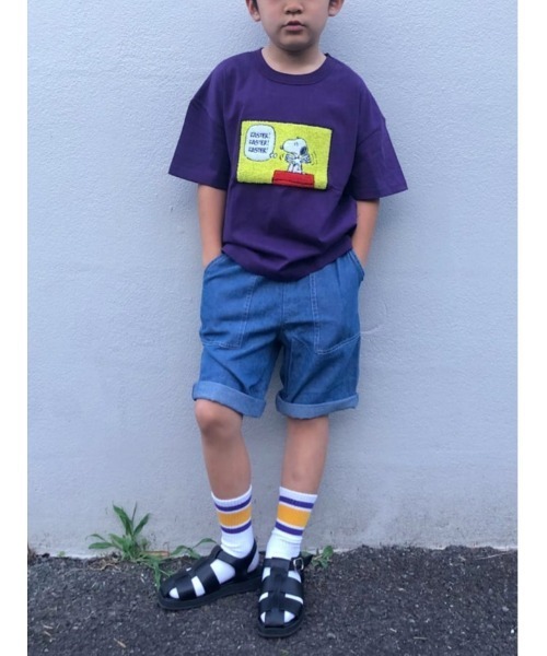 MPS(エムピーエス)の「【接触冷感】【MPS】デニムショートパンツ(デニムパンツ・キッズ・ブルー/ライトインディゴブルー/ダークインディゴブルー/ブラック・105/120/130/140/150)」の12枚目の写真