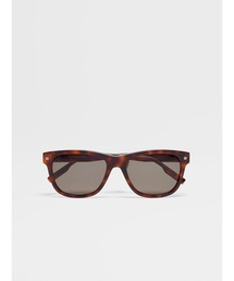 ZEGNA | クラシックハバナ VINTAGE LOGO アセテート サングラス(サングラス)