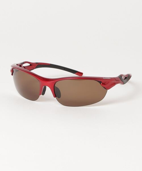 GERRY（ジェリー）の「GERRY/ジェリー サングラス 紫外線対策 UVカット 偏光 G5056（サングラス・メンズ・ブラック×グレー/レッド系その他/ブラック×グリーン・FREE）」の3枚目の写真