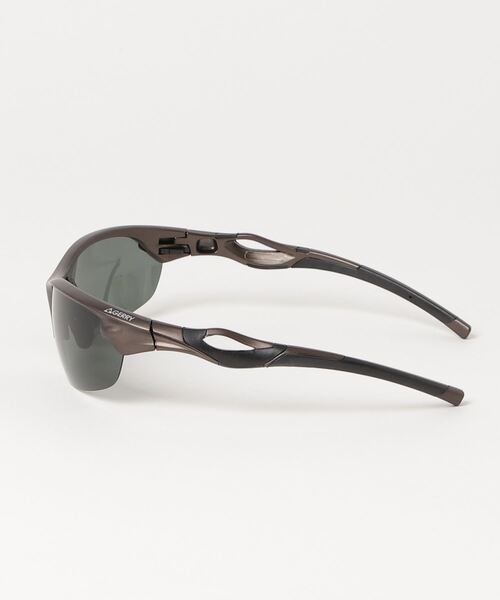 GERRY（ジェリー）の「GERRY/ジェリー サングラス 紫外線対策 UVカット 偏光 G5056（サングラス・メンズ・ブラック×グレー/レッド系その他/ブラック×グリーン・FREE）」の5枚目の写真