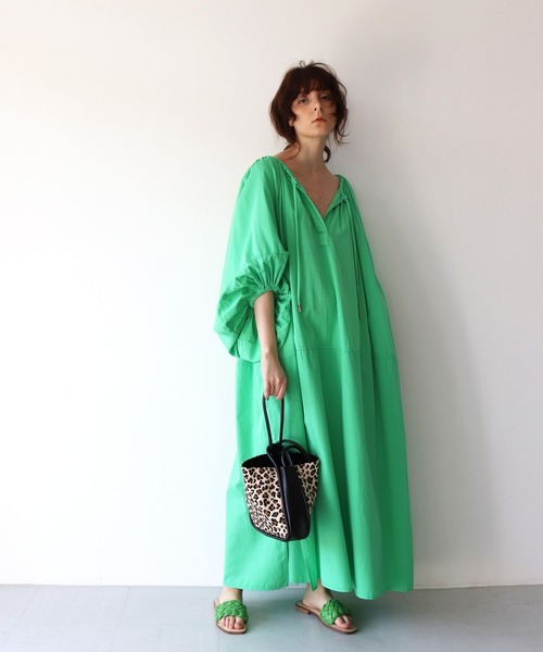 DRESSLAVE（ドレスレイブ）の「temp. / Caba reopard bag(レオパード柄合成皮革ショルダートートバッグ)（ショルダーバッグ・レディース・ベージュ・FREE）」の6枚目の写真