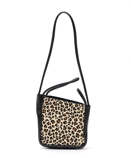 DRESSLAVE（ドレスレイブ）の「temp. / Caba reopard bag(レオパード柄合成皮革ショルダートートバッグ)（ショルダーバッグ・レディース・ベージュ・FREE）」の7枚目の写真