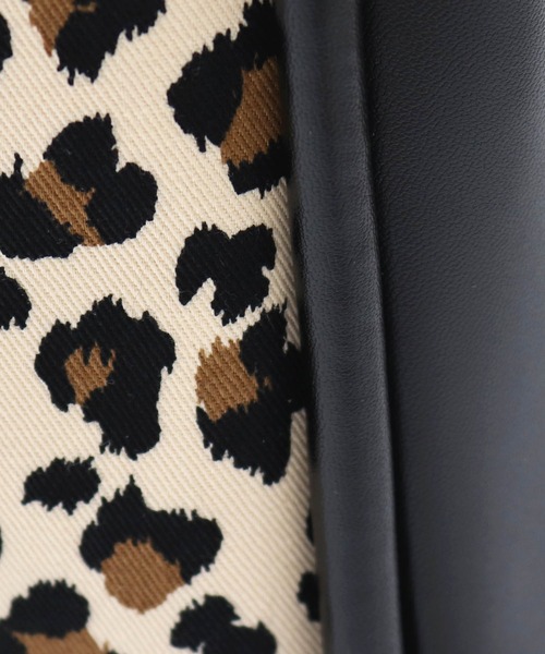 DRESSLAVE（ドレスレイブ）の「temp. / Caba reopard bag(レオパード柄合成皮革ショルダートートバッグ)（ショルダーバッグ・レディース・ベージュ・FREE）」の5枚目の写真