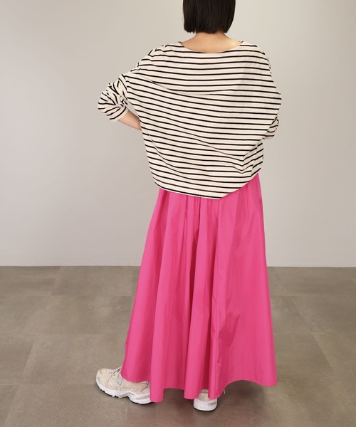 ＡＮＤＪ（アンドジェイ）の「タフタマキシフレアスカート（スカート・レディース・ブラック/ピンク/イエロー系その他/ブルー/グリーン・M）」の18枚目の写真