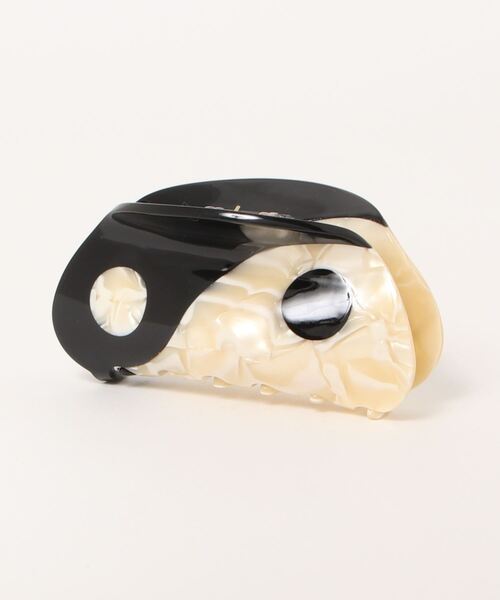 Fun & Daily（ファンアンドデイリー）の「F&D : 勾玉デザインヘアクリップ（バレッタ/ヘアクリップ・レディース・ブラック/ブラウン/パープル・FREE）」の5枚目の写真